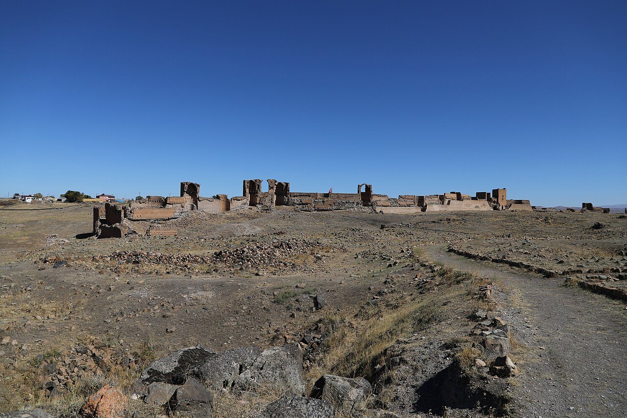 Ani, rovine, veduta 23 mura