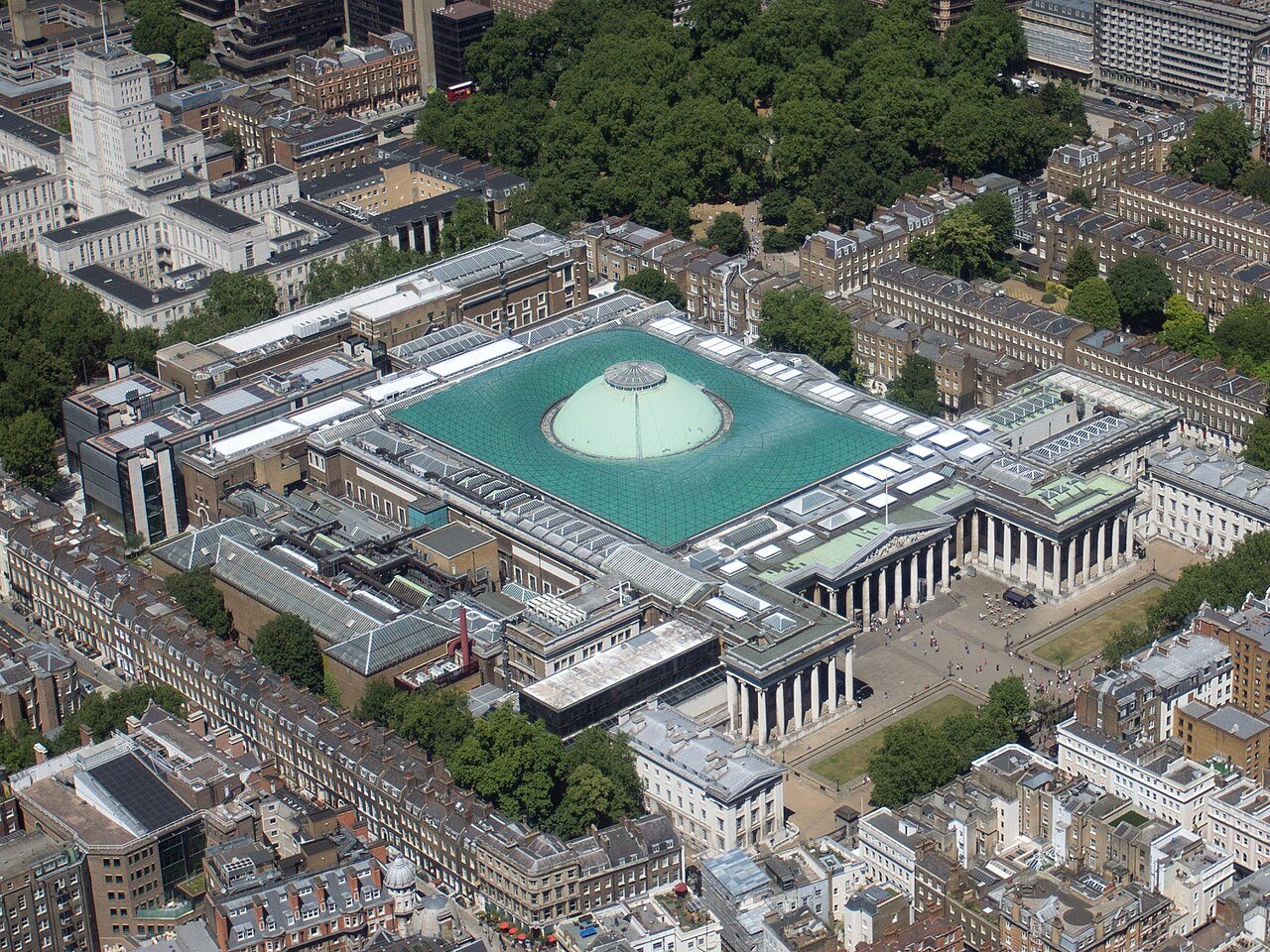 British Museum (aerial)