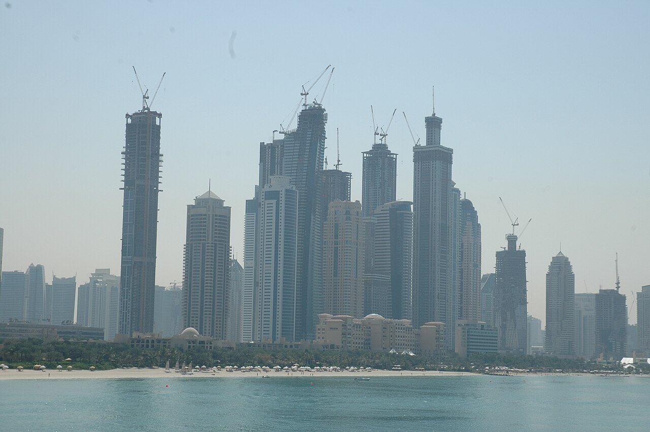 Dubai skyline, Dubai UAE