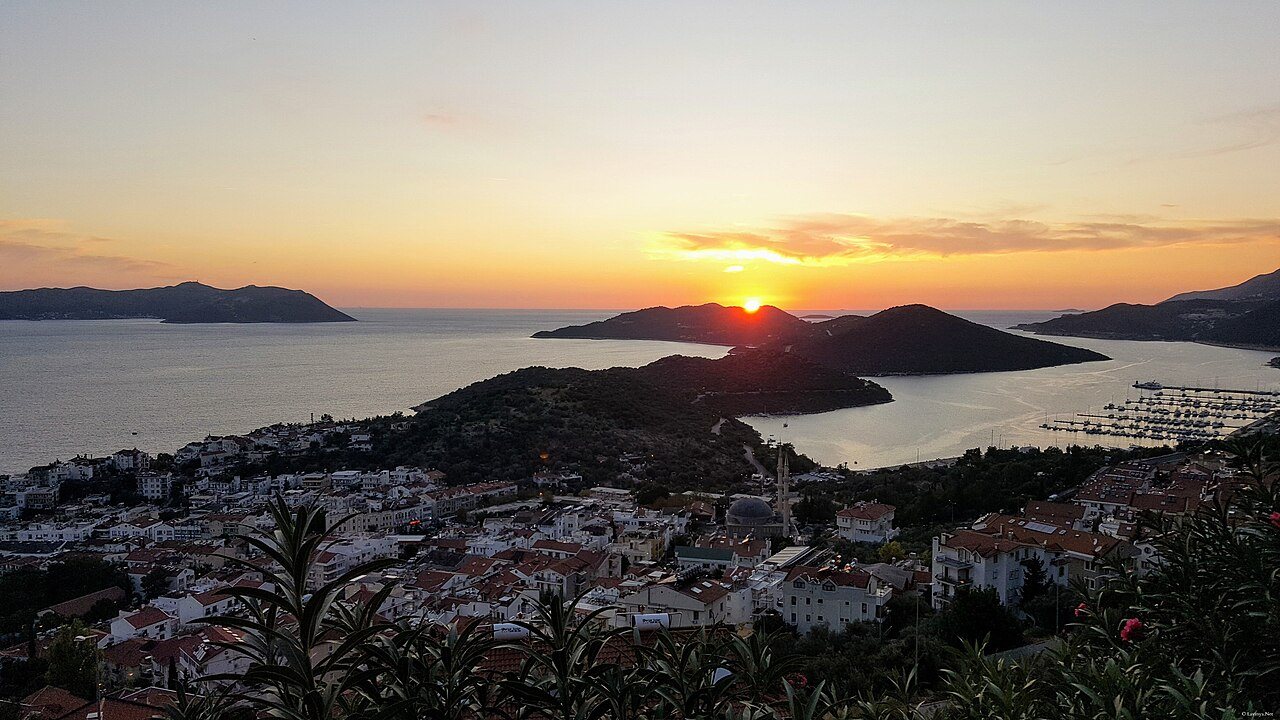 Kaş Akşamüstü Manzarası