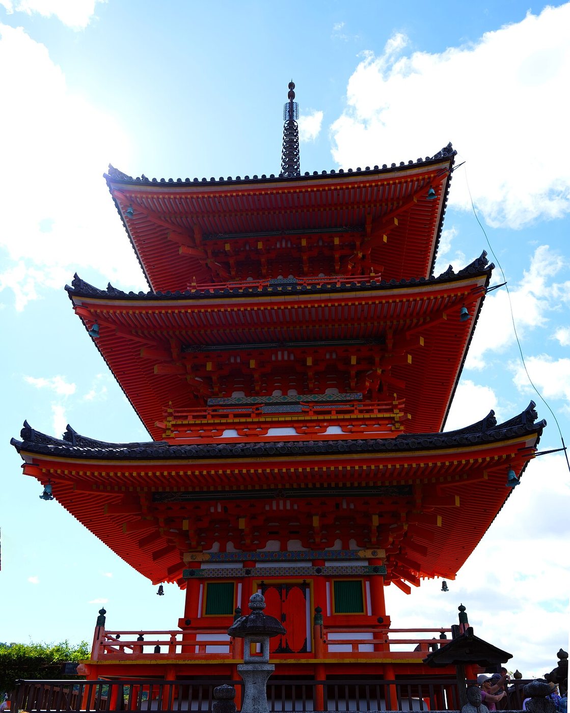 Pagoda Old Town Kyoto by Don Ramey Logan